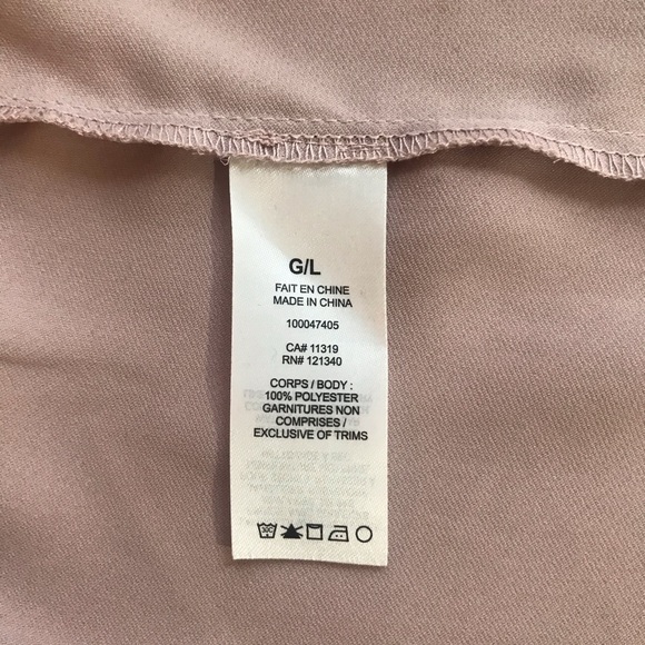 Dynamite Light Purple V-Neck Short Sleeve Top - Picture 8 of 8